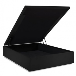 Base Sommier Baú Casal Preto